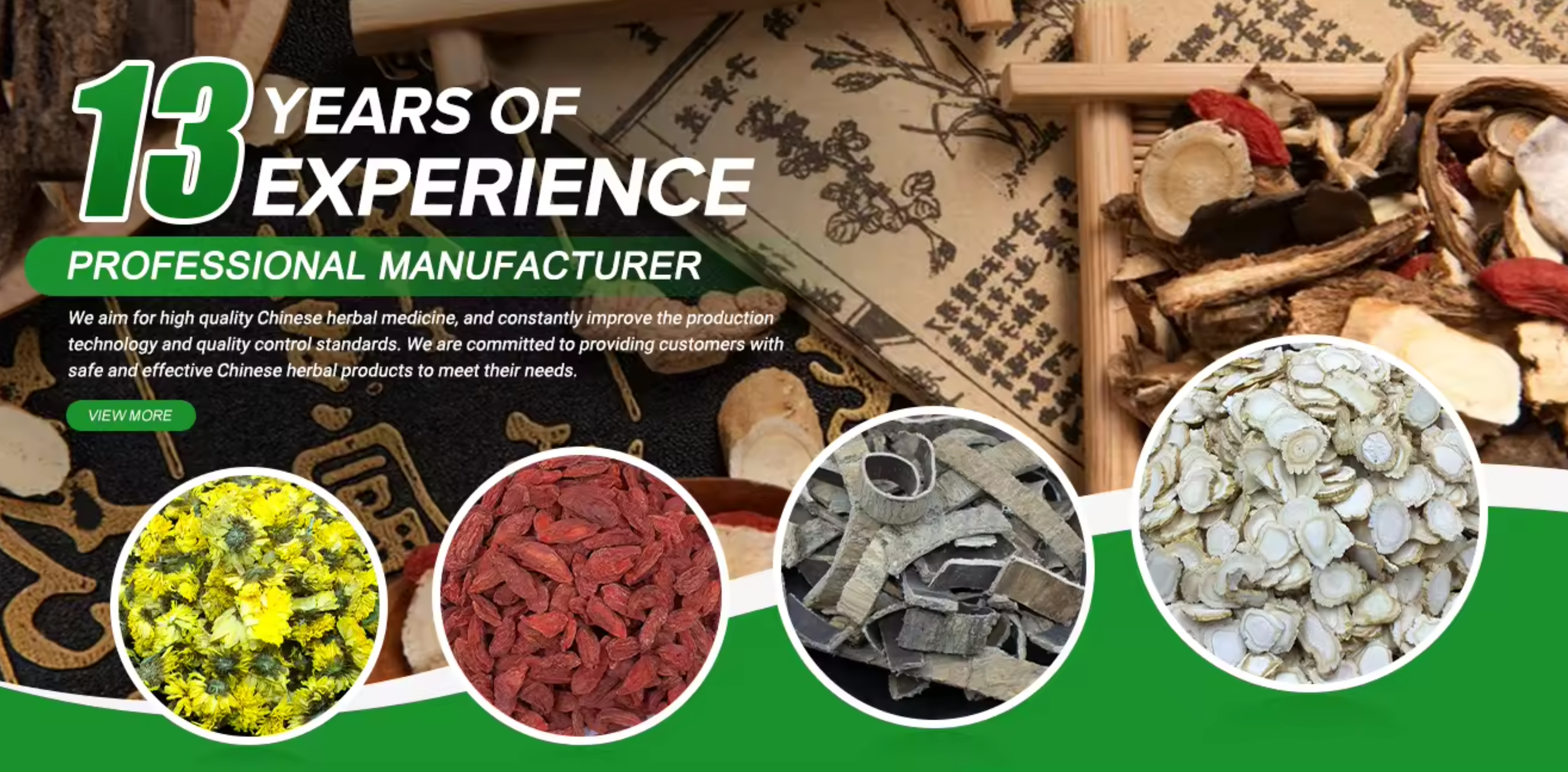 Quality Chinese Herbal Medicines factory