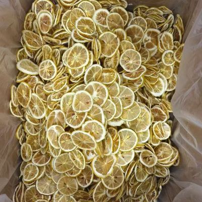 Sugar Free Dried Lemon Slices Dehydrated Lemon Wheels Healthy